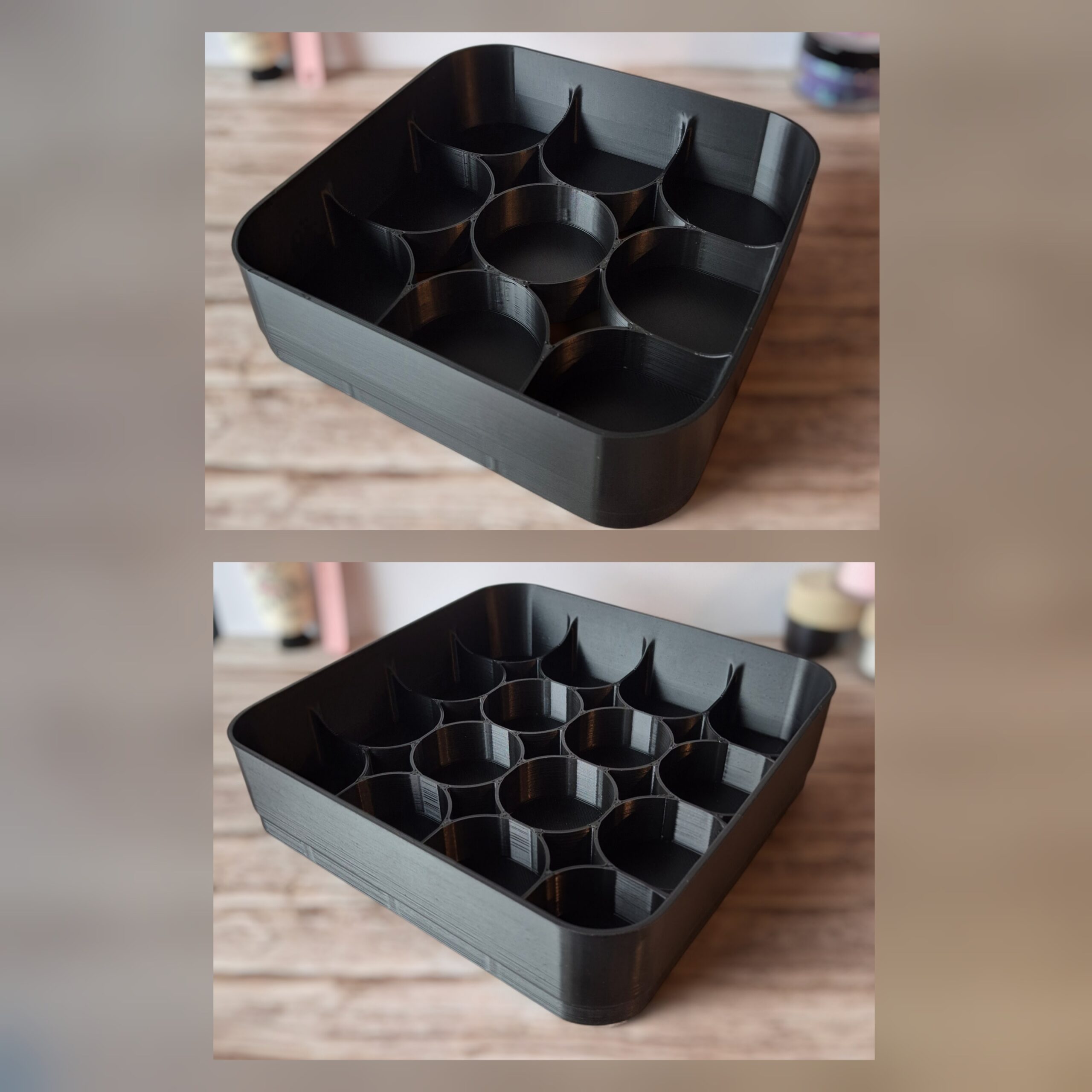 Dipping & Nail Art Organizer (Schublade für Große & kleine Dosen)