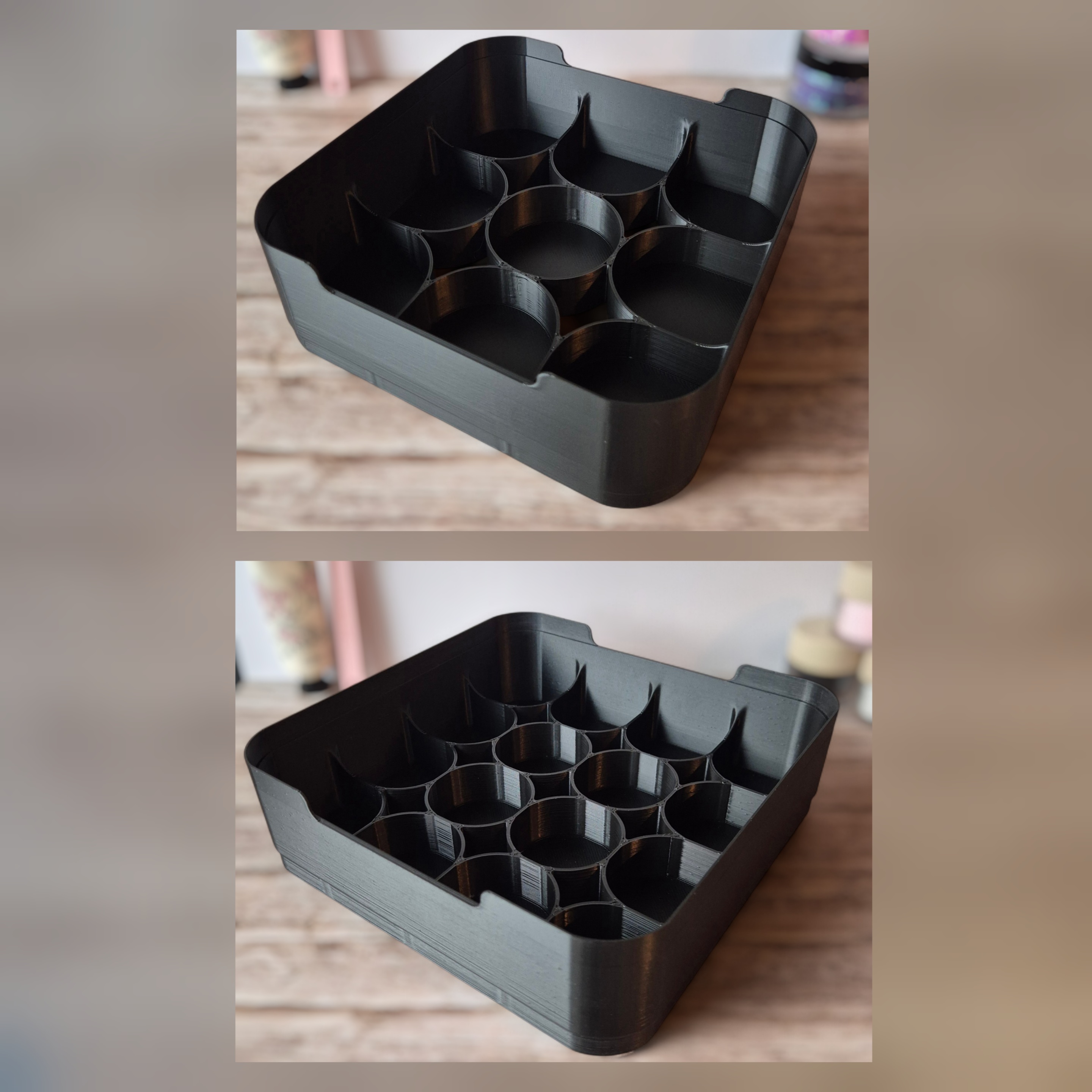 Dipping & Nail Art Organizer (stapelbar für kleine & große Dosen)